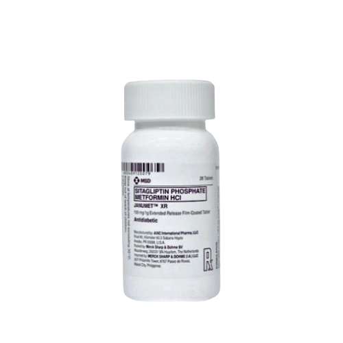 [RX-T10389-ADIAB-CAT00082] Janumet XR (Sitagliptin + Metformin) 100mg/1g Extended-Release Tablet