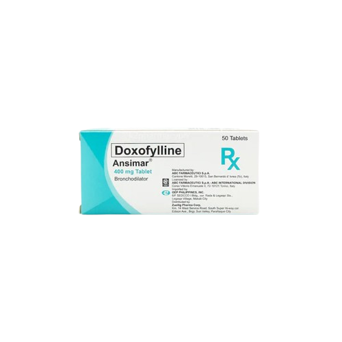 [RX-T11210-RESP-CAT00153] Ansimar (doxofylline) 400mg tablet