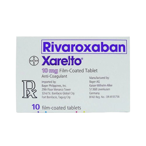 [RX-T10517-CARDI-CAT00124] Xarelto (Rivaroxaban) 10mg Tablet 
