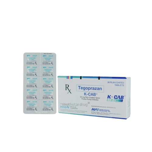 [RX-T10915-GIT-CAT00153] K-Cab (Tegoprazan) 50mg Film-Coated Tablet