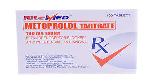 [RX-T10427-CARDI-CAT00034] RM Metoprolol Tartrate (Metoprolol) 100mg Tablet