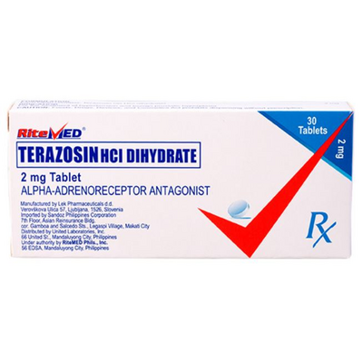 [RX-T10964-GUT-CAT00045] RM Terazosin (Terazosin HCl Dihydrate) 2mg Tablet