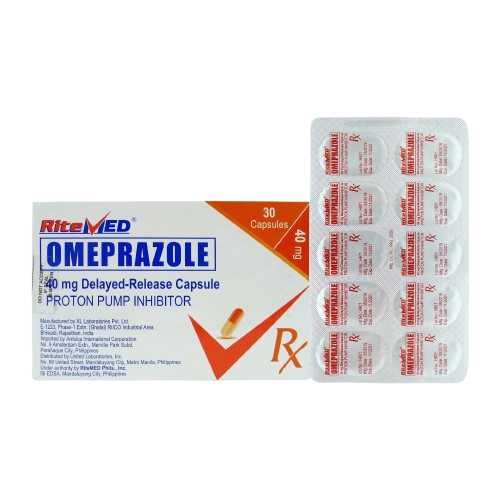 [RX-T10890-GIT-CAT00128] RM Omeprazole (Omeprazole) 40mg DR Capsule