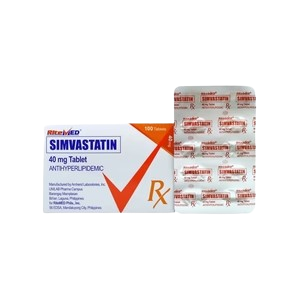 [RX-T10566-CARDI-CAT00173] RM Simvastatin (Simvastatin) 40mg Tablet