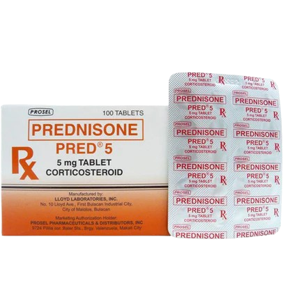 [RX-T11389-RESP-CAT00332] Pred 5 (Prednisolone) 5mg Tablet 