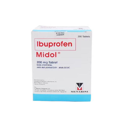 [OTC-T10087-PAIN-CAT00004] Midol (Ibuprofen) 200mg Tablet 