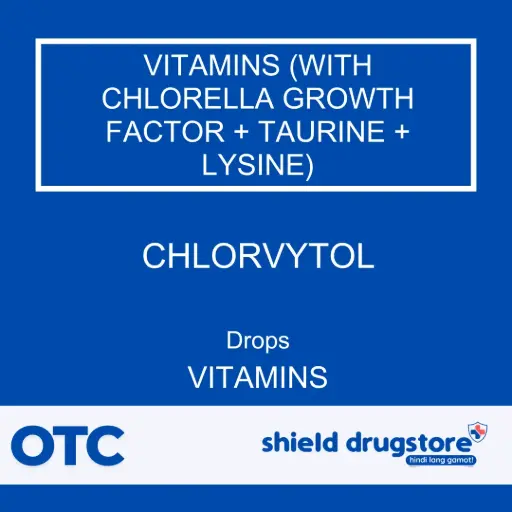 [OTC-T10454-VITF-CAT00105] Chlorvytol 30ml Drops