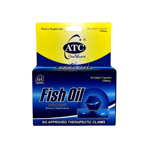 ATC Fish Oil 1000mg Softgel Capsule | Shield Drugstore Online