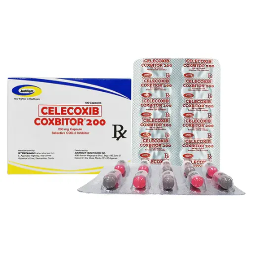 [RX-T11086-PAIN-CAT00129] Coxbitor (Celecoxib) 200mg capsule 