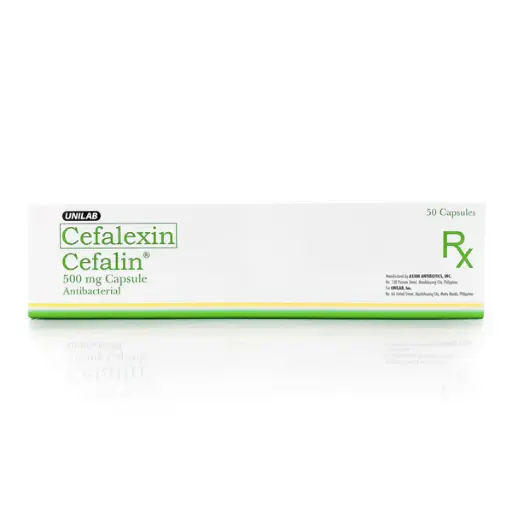 [RX-T10129-ABIO-CAT00129] Cefalin (Cefalexin) 500mg Capsule