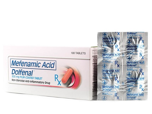 [OTC-T10163-PAIN-CAT00080] Dolfenal (Mefenamic Acid) 500mg Tablet 