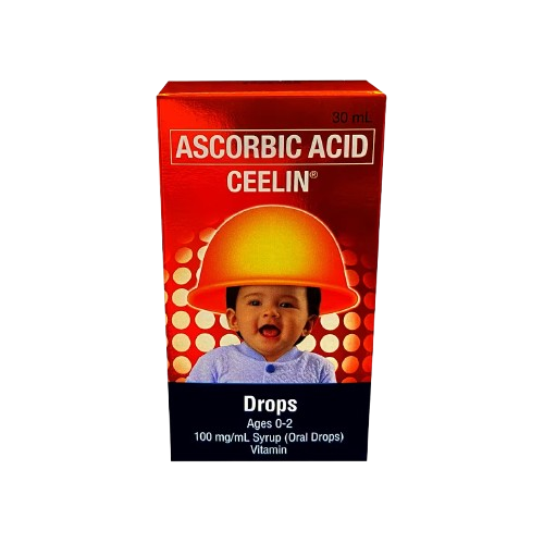 [OTC-T10614-VITF-CAT00265] Ceelin (Ascorbic Acid) Oral Drops 30ml Syrup