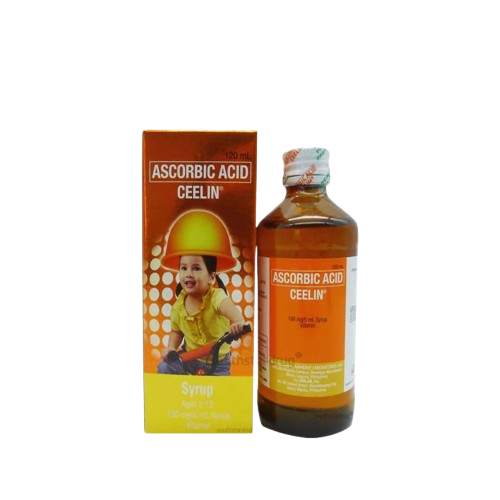 [OTC-T10635-VITF-CAT00286] Ceelin (Ascorbic Acid) 100mg/5ml Syrup 120ml 