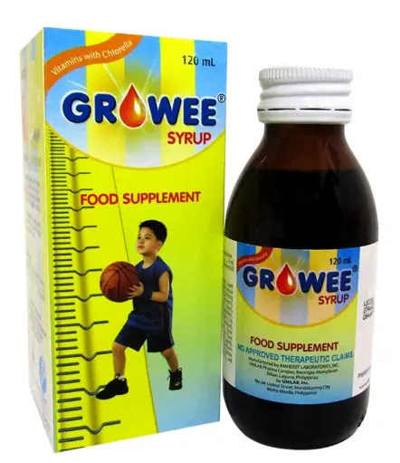[OTC-T10609-VITF-CAT00260] Growee (multivitamins with cholecalciferol) 120ml syrup