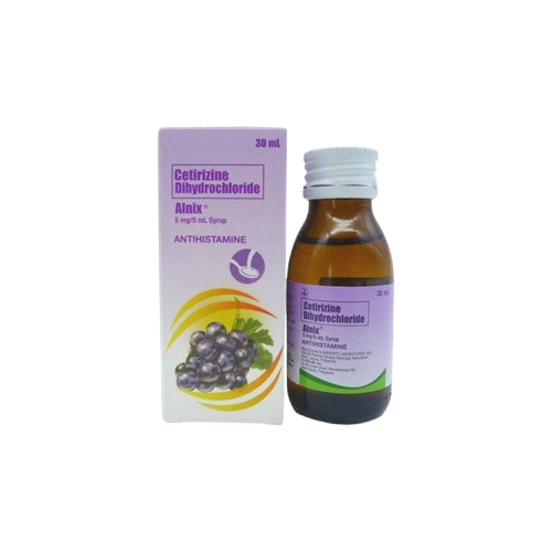 [OTC-T10286-RESP-CAT00096] Alnix (Cetirizine) 5mg/5ml Syrup, 30ml