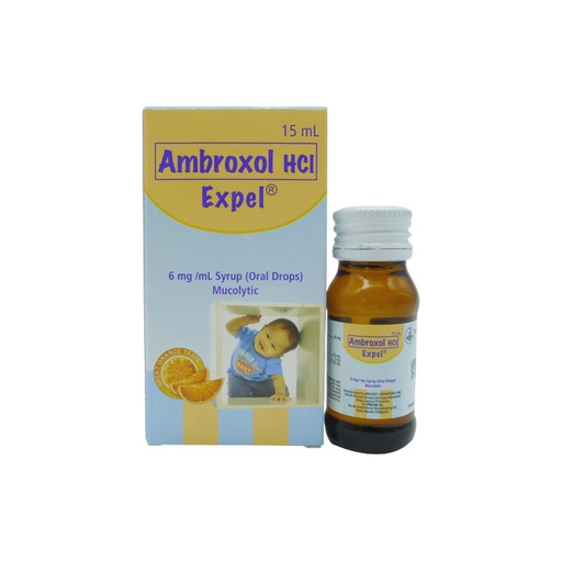 [OTC-T10240-RESP-CAT00050] Expel (ambroxol hydrochloride) 6mg/ml syrup (oral drops), 15ml