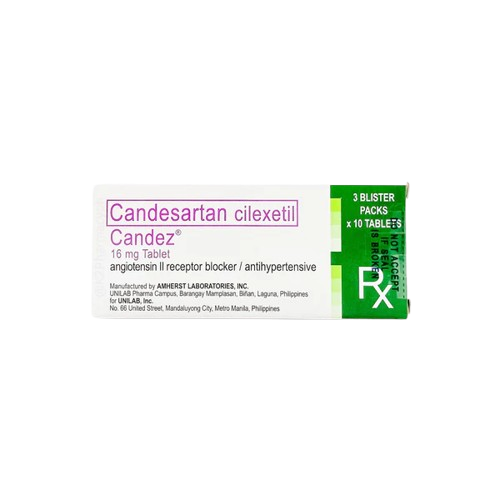 [RX-T10480-CARDI-CAT00087] Candez (candesartan) 16mg tablet
