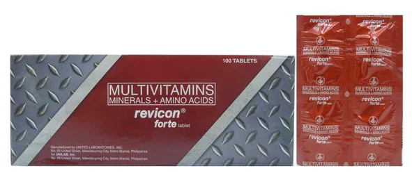 Revicon Forte(Multivitamins + Minerals + Amino Acids) Tablet | Shield ...
