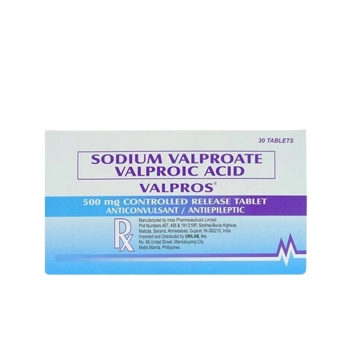 [RX-T11013-NEURO-CAT00140] Valpros (sodium valproate) 500mg controlled-release tablet