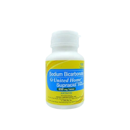 [OTC-T10382-VITF-CAT00033] UHP Supracid (Sodium Bicarbonate) 650mg Tablet