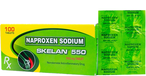 [OTC-T10092-PAIN-CAT00009] Skelan (Naproxen Sodium) 550mg Tablet 