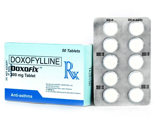 [RX-T11394-RESP-CAT00337] Doxofix (Doxofylline) 400mg Tablet