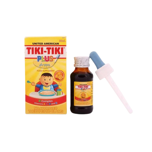 [OTC-T10466-VITF-CAT00117] Tiki-Tiki Plus Drops (Multivitamins) 30ml Syrup 