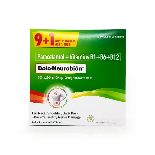 [OTC-T10739-VITF-CAT00390] Dolo-Neurobion Tablet (Pack of 10) 