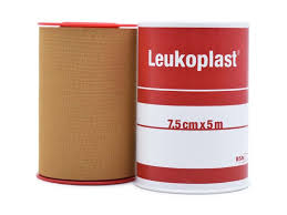 [MS-T10594-WC-CAT00025] Leukoplast (zinc oxide adhesive plaster) 7.5cm x 5m roll 