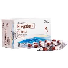 [RX-T11626-NEURO-CAT00208] Gabica (Pregabalin) 75mg capsule [Rx]