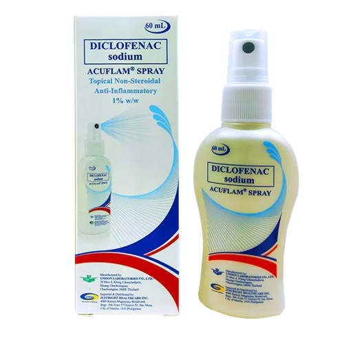 [RX-T11134-PAIN-CAT00177] Acuflam (Diclofenac) 60mL spray