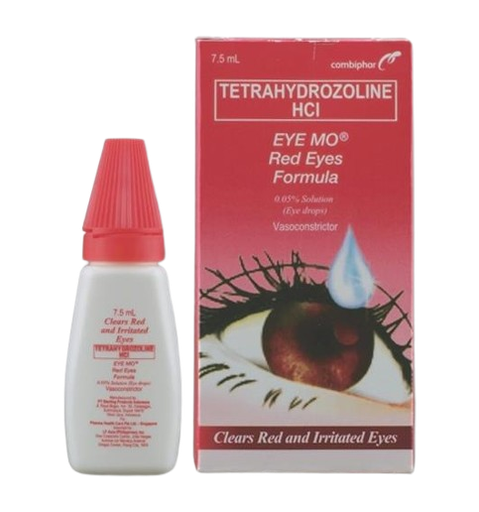 [OTC-T10003-EENT-CAT00003] Eye Mo Red (Tetrahydrozoline Hydrochloride) 0.05% Solution Eye Drops 