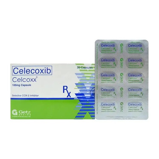 [RX-T11139-PAIN-CAT00182] Celcoxx (Celecoxib) 100mg capsule