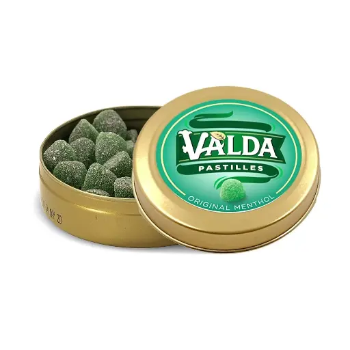 [GR-T10488-FOOD-CAT00129] Valda Pastilles Original Menthol 50g 