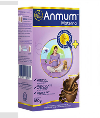 [MN-T10020-AMILK-CAT00020] Anmum Gold Materna Choco 180g 