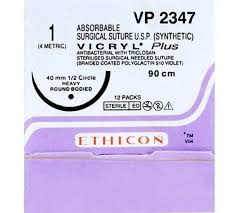 [MS-T10254-NEEDL-CAT00025] Ethicon Vicryl 1-0 