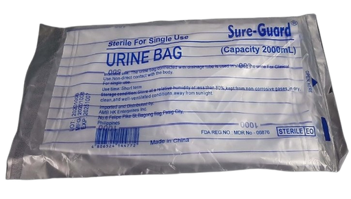 [MS-T10273-NEEDL-CAT00044] Sure-Guard urine bag adult