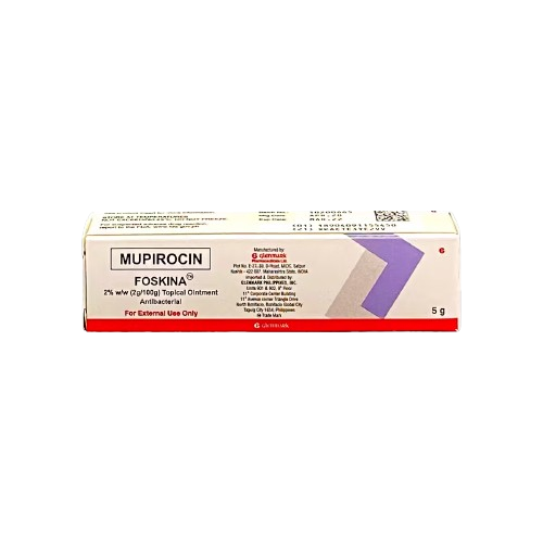 [RX-T11463-STOP-CAT00045] Foskina (Mupirocin) 2% Ointment, 5g