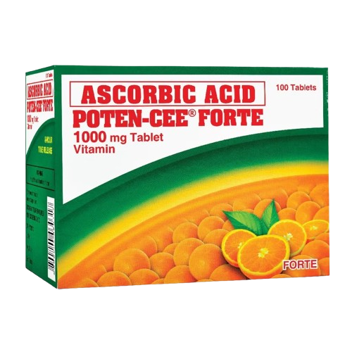 [OTC-T10359-VITF-CAT00010] Potencee Forte (Ascorbic Acid) 1000mg Tablet 