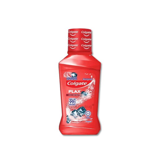 [GR-T10608-ORALC-CAT00032] Colgate Plax Ice Infinity (Red) 60ml Mouthwash 