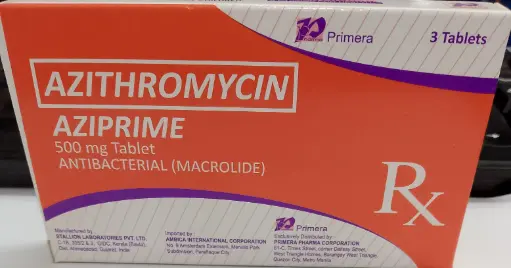 [RX-T10062-ABIO-CAT00062] Aziprime (azithromycin) 500mg tablet