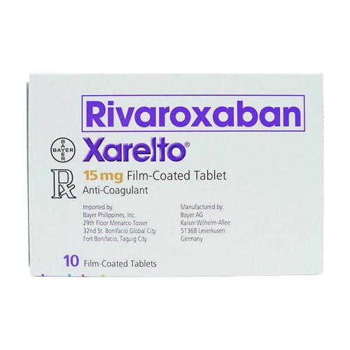 [RX-T10673-CARDI-CAT00280] Xarelto (rivaroxaban) 15mg tablet