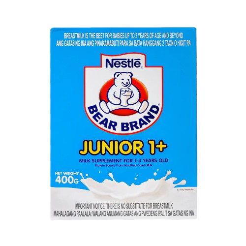 [MN-T10070-PMILK-CAT00040] Bear Brand Junior 400G