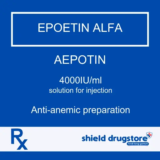 [RX-T10974-GUT-CAT00055] Aepotin (epoetin alfa) 4000IU/mL solution for injection pfs