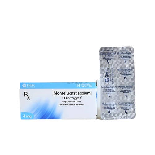 [RX-T11276-RESP-CAT00219] Montiget (Montelukast) 4mg tablet