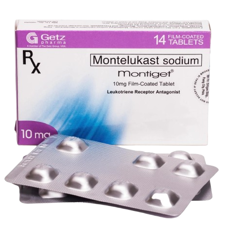 [RX-T11286-RESP-CAT00229] Montiget (Montelukast) 10mg film-coated tablet