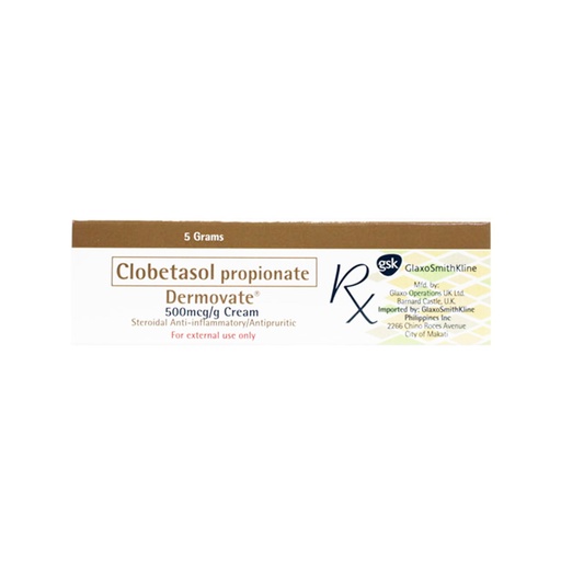 [RX-T11487-STOP-CAT00069] Dermovate (clobetasol propionate) 0.05% cream