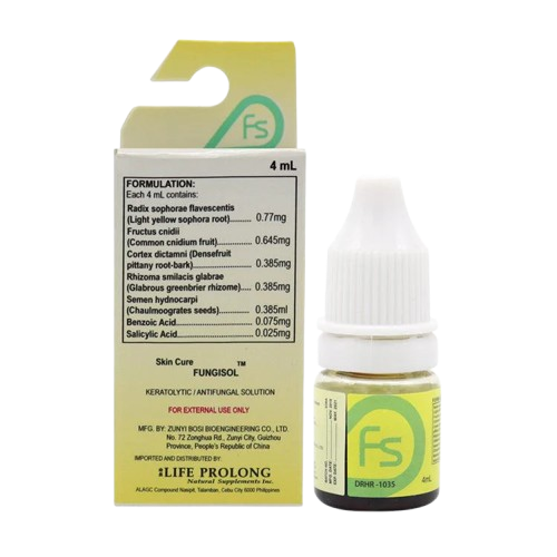[OTC-T10342-STOP-CAT00003] Fungisol (Undecylenic Acid and Phenol) 4ml Solution
