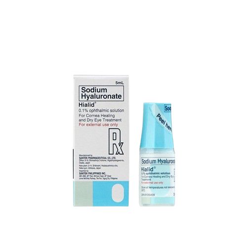 [RX-T10787-EENT-CAT00014] Hialid (Sodium Hyaluronate) 1mg/ml Eye Drops 5ml