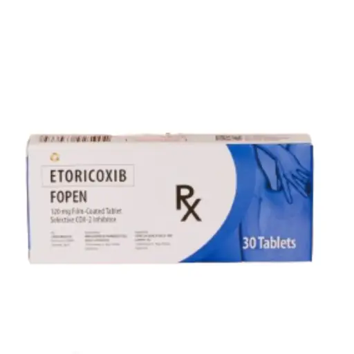 [RX-T11076-PAIN-CAT00119] Fopen (Etoricoxib) 120mg Tablet